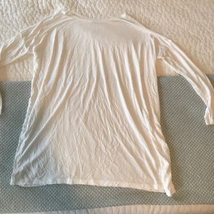 White Piko top